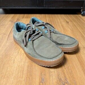 Cushe NAWIA UM01219 Men's US 9 Shoes Dark Gray Lace-Up Casual Sneakers